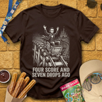 Seven Drops Ago [Woodcut] T-Shirt