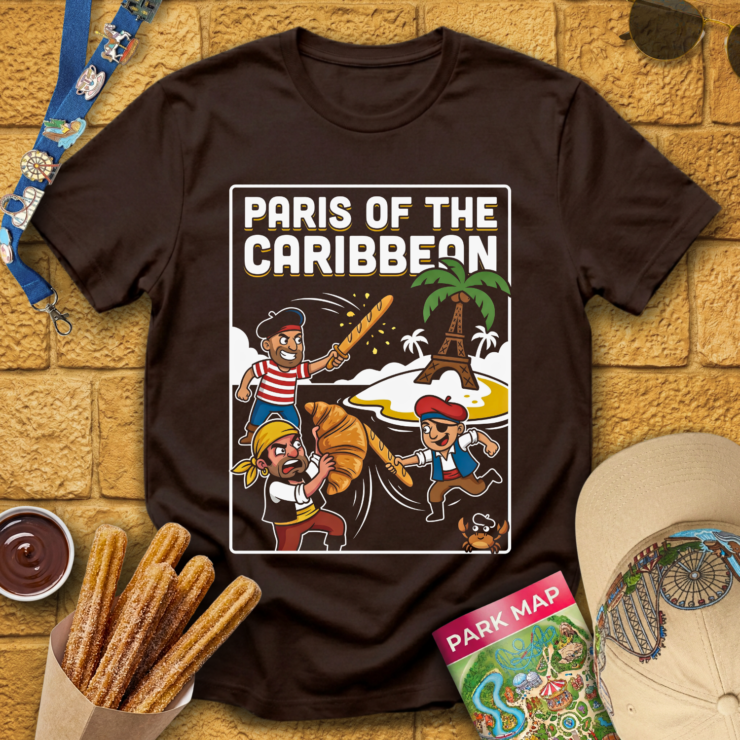 Paris Of The Caribbean [Comic] T-Shirt