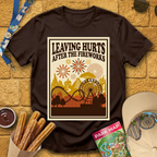 Leaving Hurts & Fireworks [70sPoster] T-Shirt