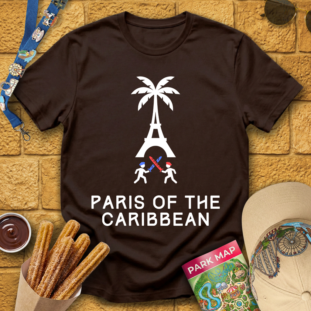 Paris Of The Caribbean [Sleek] T-Shirt
