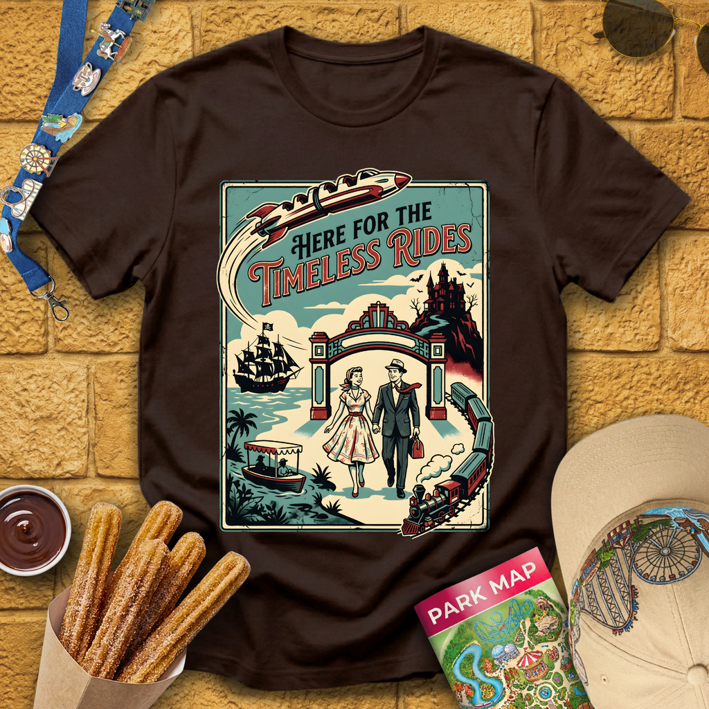 Timeless Rides [50sPoster] T-Shirt