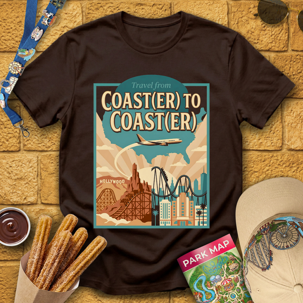 Coast(er) to Coast(er) [ElitePoster] T-Shirt