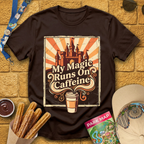 Magic Runs on Caffeine [70s] T-Shirt