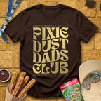 Pixie Dust Dads [Bold] T-Shirt for Theme Park Fans (Dark Chocolate)