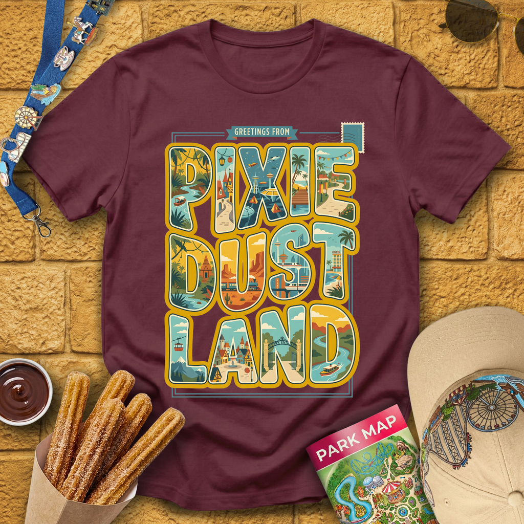 PixieDustLand [Postcard] T-Shirt