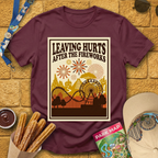 Leaving Hurts & Fireworks [70sPoster] T-Shirt