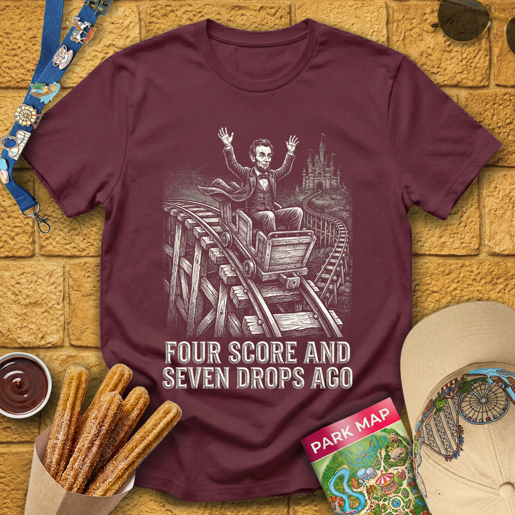 Seven Drops Ago [Woodcut] T-Shirt