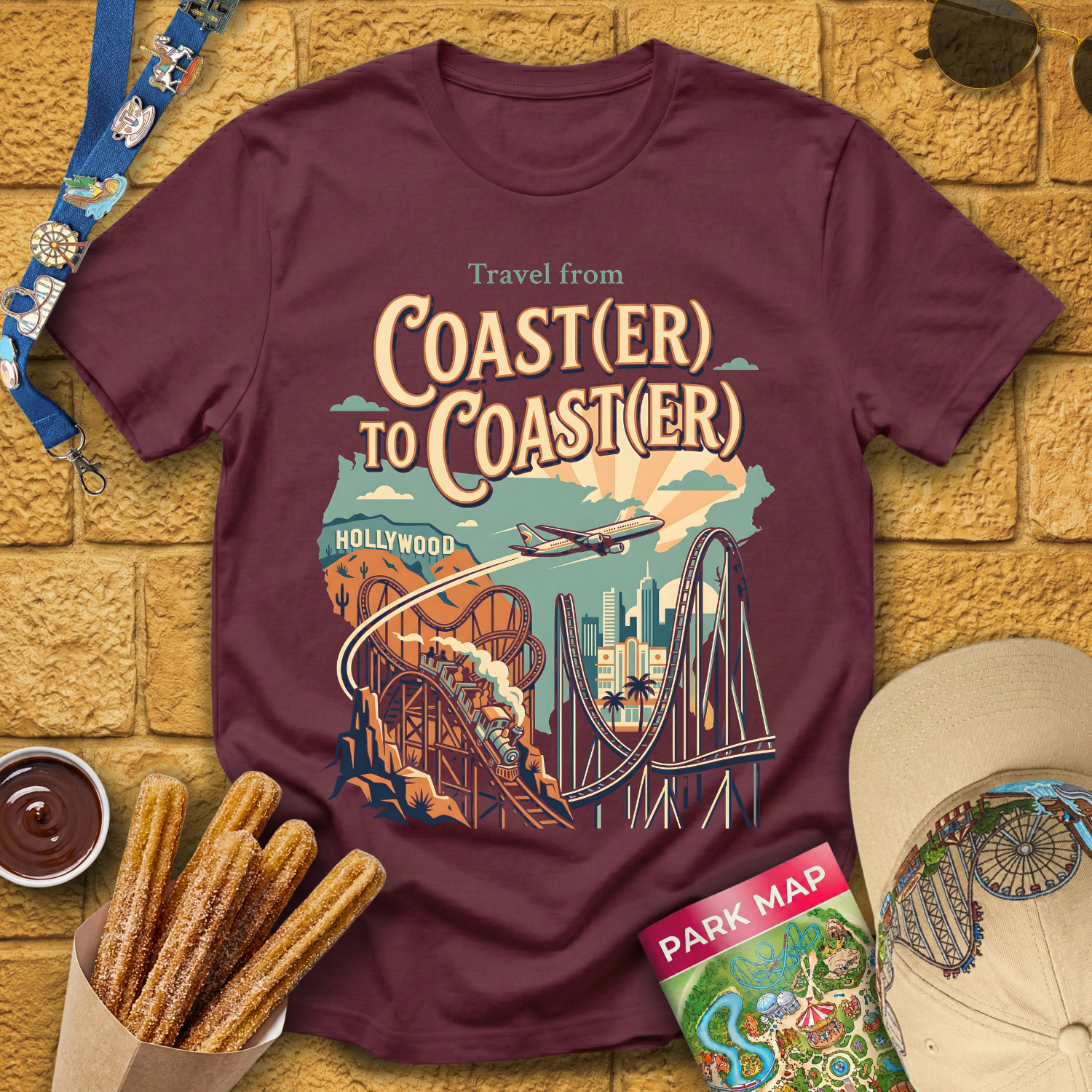 Coast(er) to Coast(er) [Vintage] T-Shirt