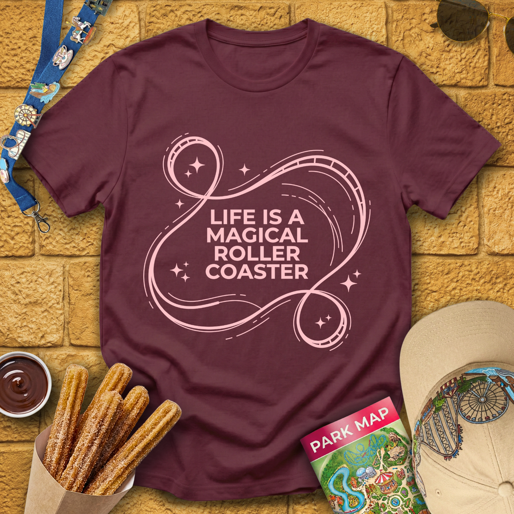 Life Roller Coaster [Sleek] T-Shirt