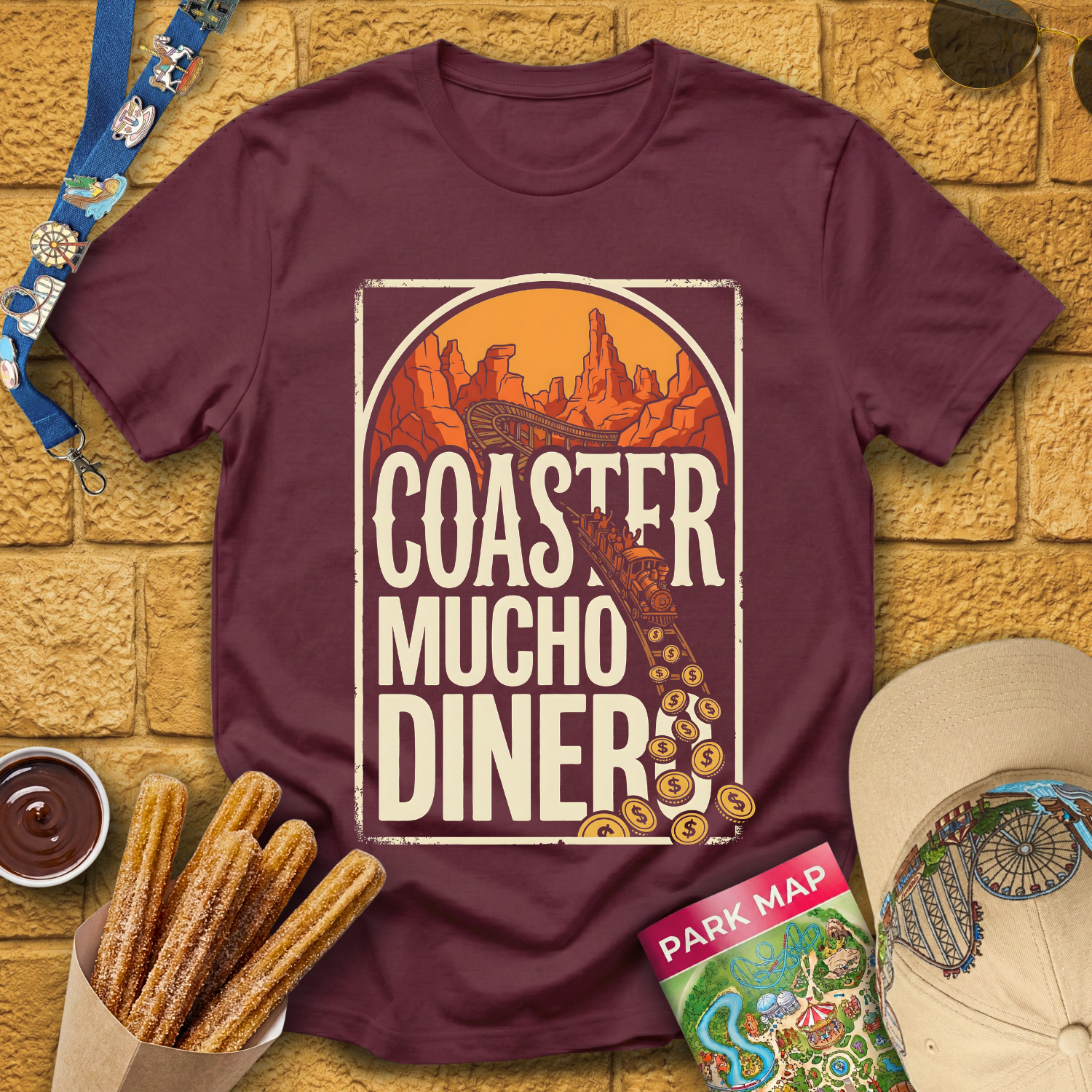 Coaster Mucho Dinero 2 [Western] T-Shirt