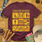 Theme Park Bingo [Warning] T-Shirt
