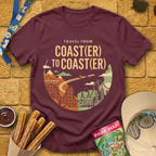 Coast(er) to Coast(er) [Badge] T-Shirt