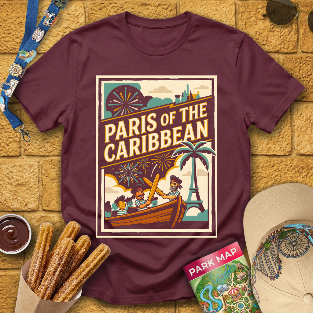 Paris Of The Caribbean [40sPoster] T-Shirt