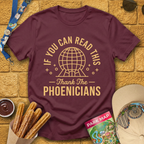 Thank the Phoenicians [Emblem] T-Shirt