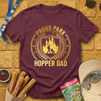 Proud Park Hopper Dad [Badge] T-Shirt