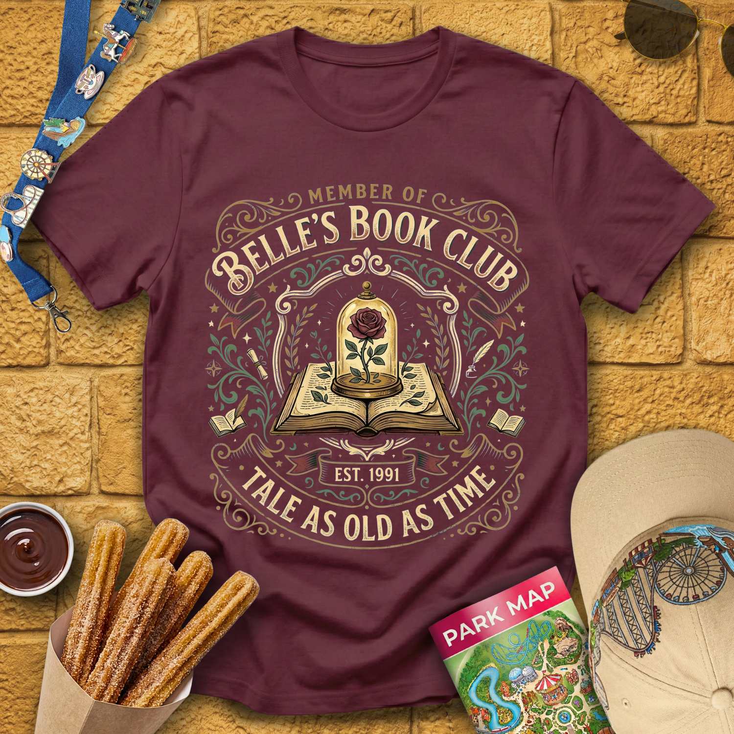 Belle's Book Club [VintageBadge] T-Shirt