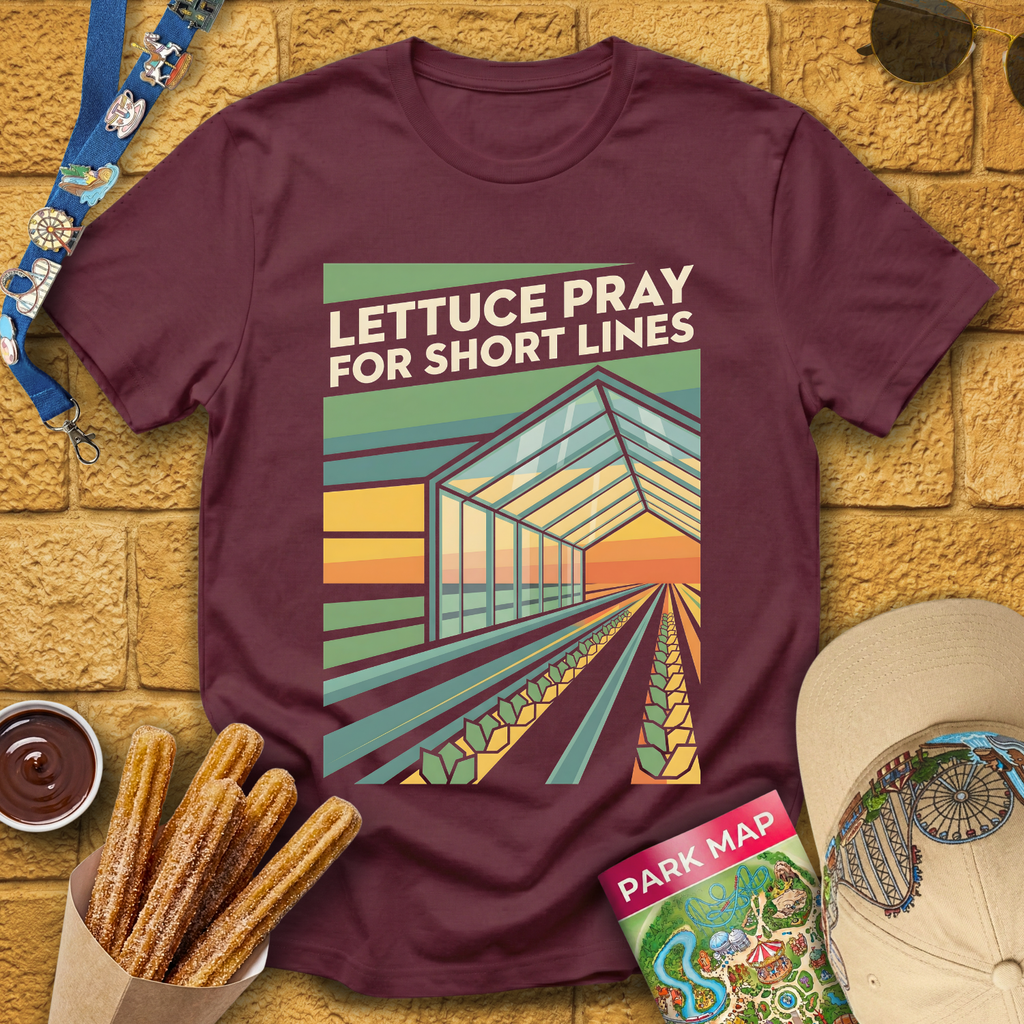 Lettuce Pray [Retro] T-Shirt