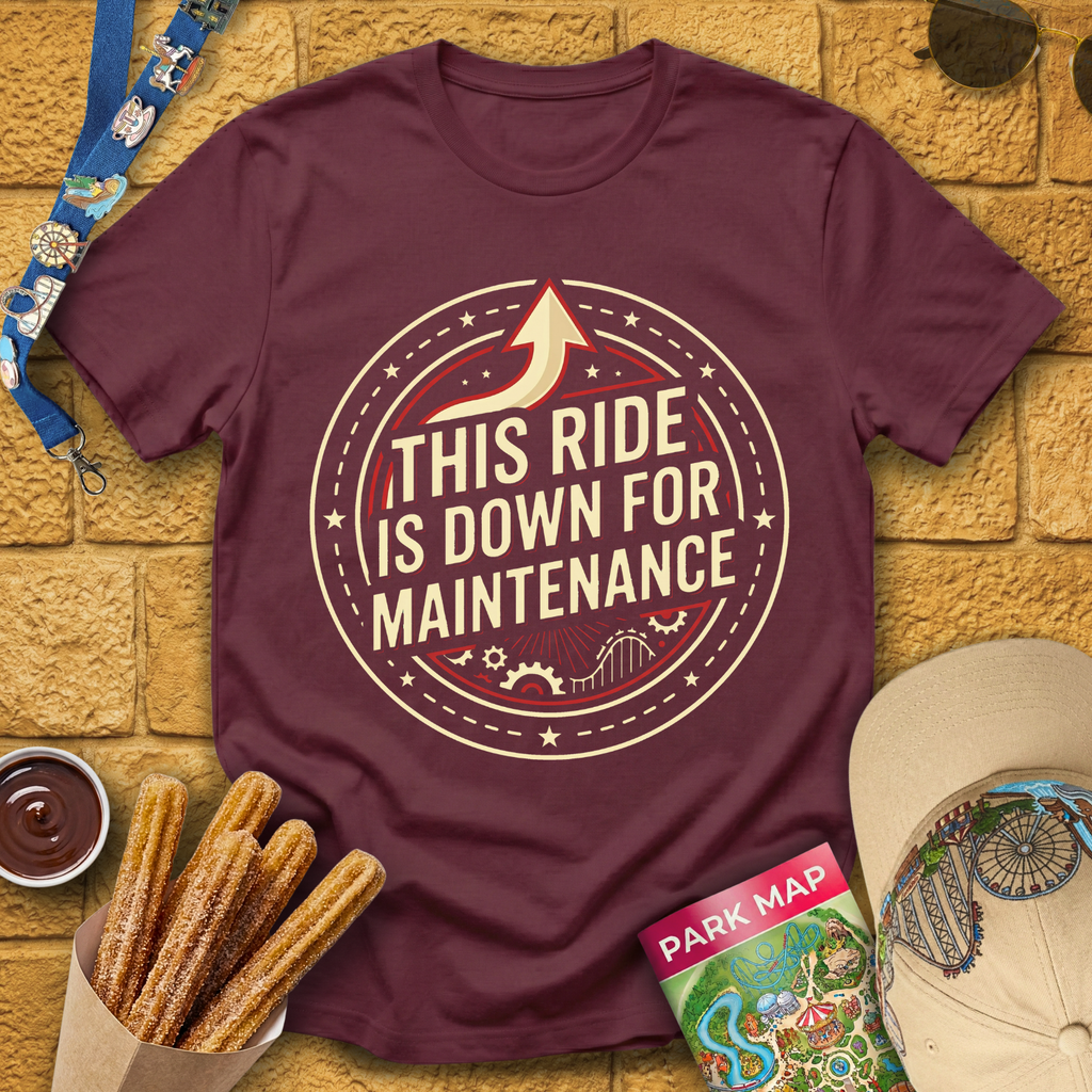 Ride Maintenance [Badge] T-Shirt