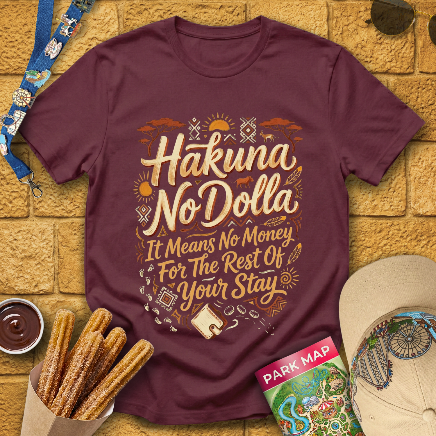 Hakuna No Dolla [Brushed] T-Shirt