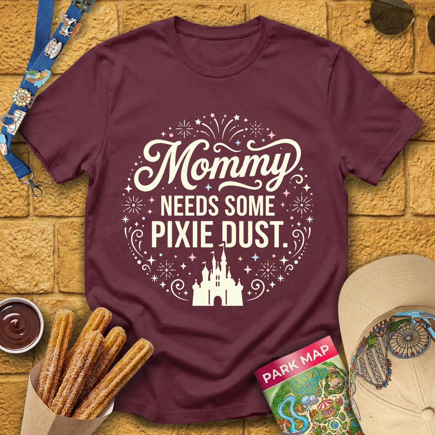 Mommy Needs Pixie Dust [Circular] T-Shirt