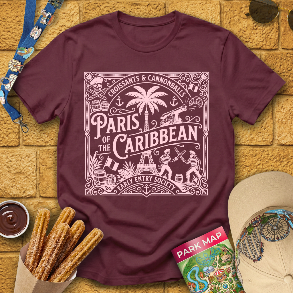 Paris Of The Caribbean [Victorian] T-Shirt