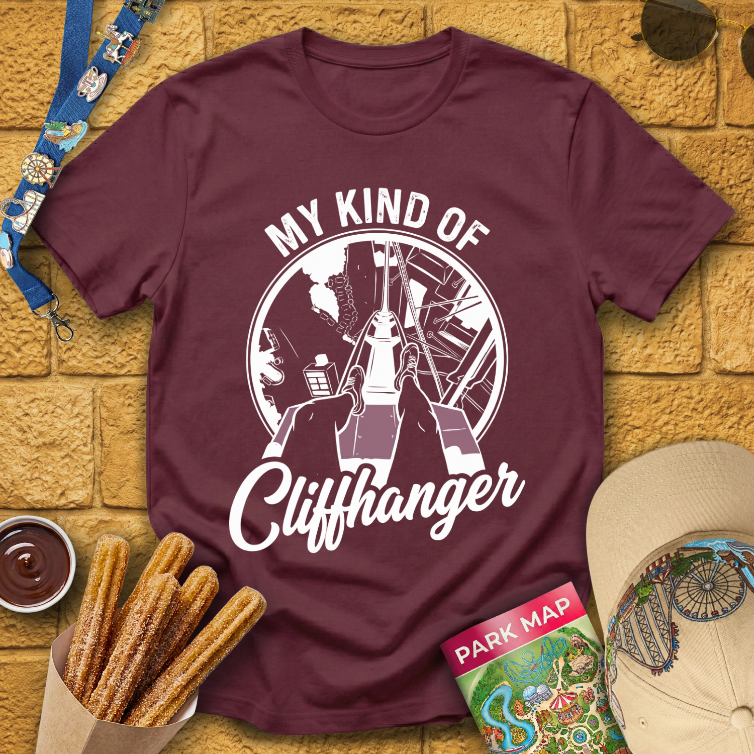 My Kind Of Cliffhanger [RetroBrush1] T-Shirt
