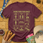 Theme Park Bingo [Sleek] T-Shirt
