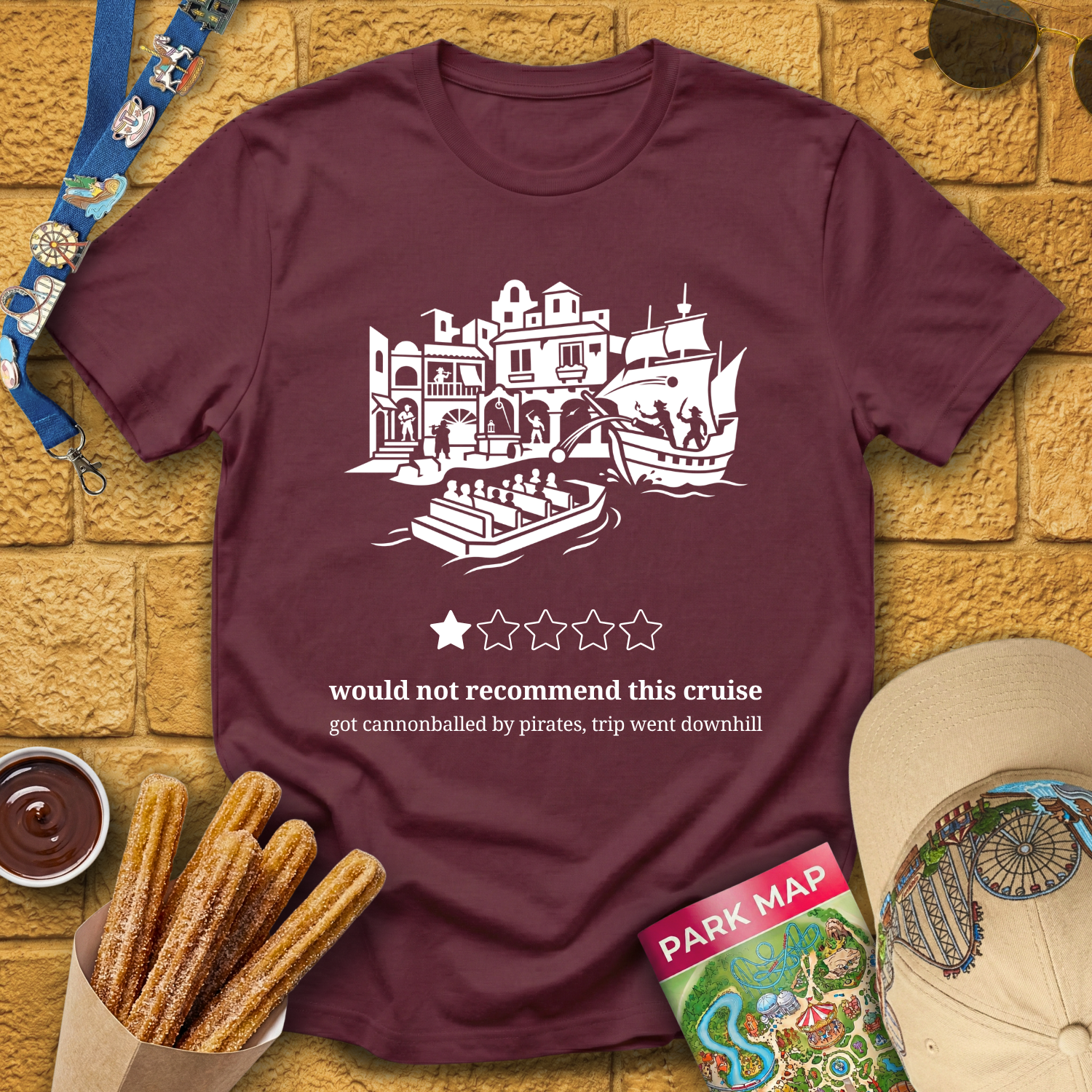 Recommend Pirates Cruise [Graphic] T-Shirt