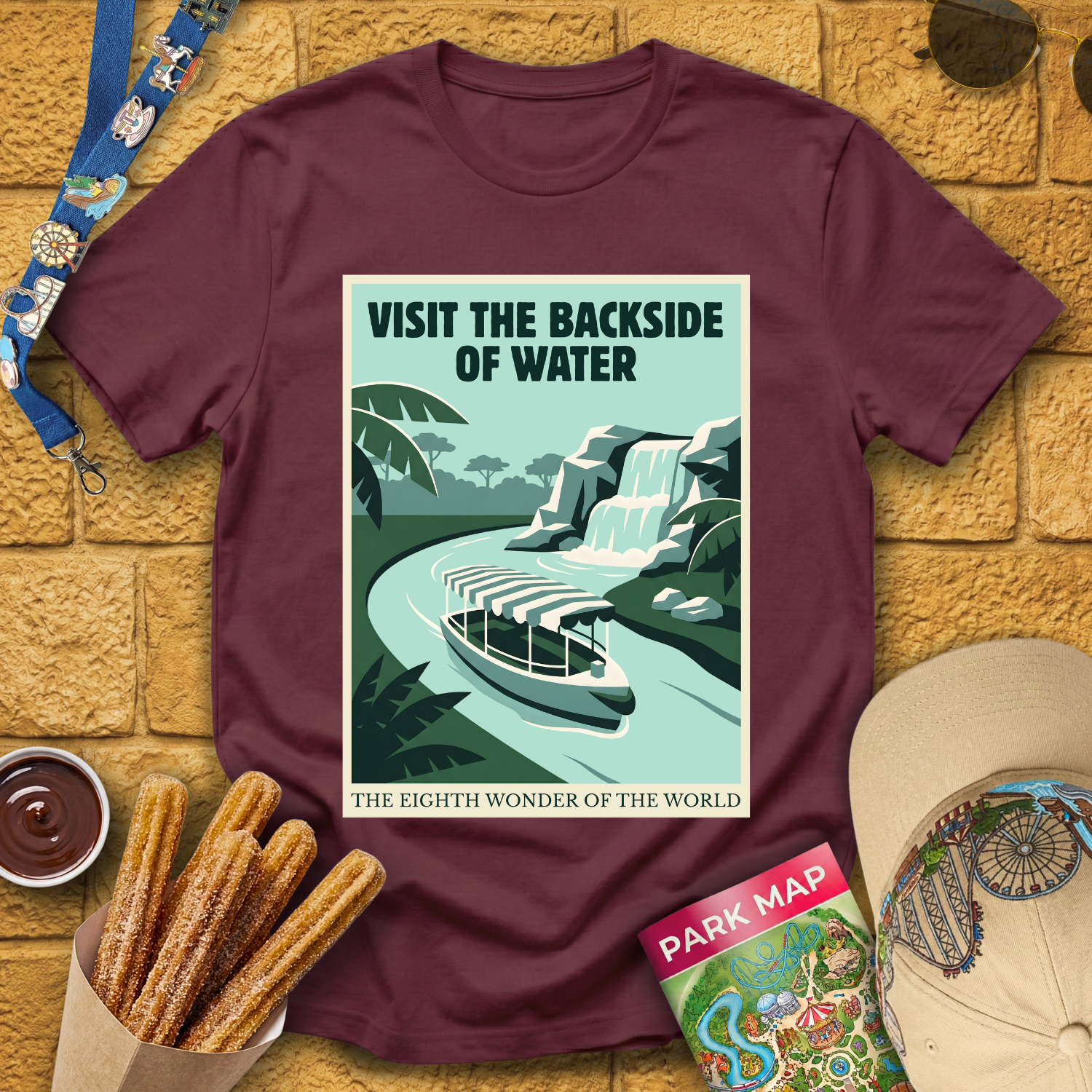 Backside of Water [50sPoster] T-Shirt