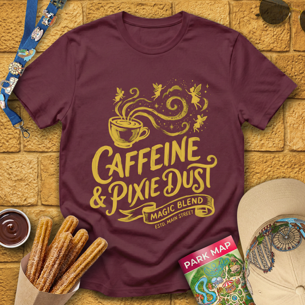 Caffeine & Pixie Dust [SleekBrush] T-Shirt