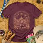 Pixie Dust [FancyFrame] T-Shirt for Theme Park Fans (Maroon)