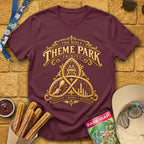 Theme Park Trinity [Elite] T-Shirt for Theme Park Fans (Maroon)