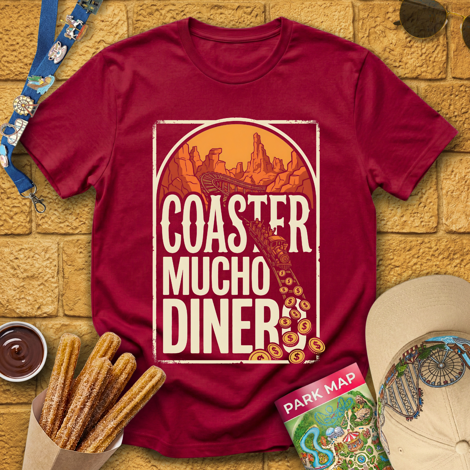 Coaster Mucho Dinero 2 [Western] T-Shirt