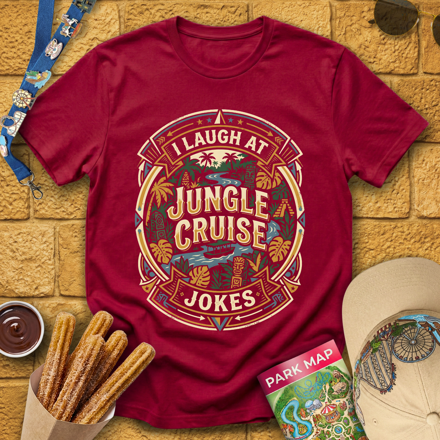 Jungle Cruise Jokes [TikiPop] T-Shirt