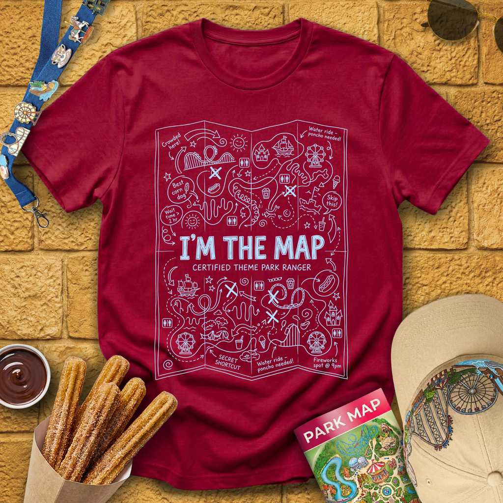 I'm The Map [ShapeDoodle] T-Shirt