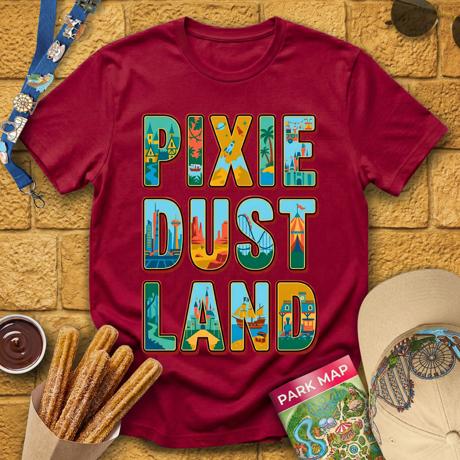 PixieDustLand [VectorTypo] T-Shirt