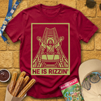 He Is Rizzin' [LineArt] T-Shirt