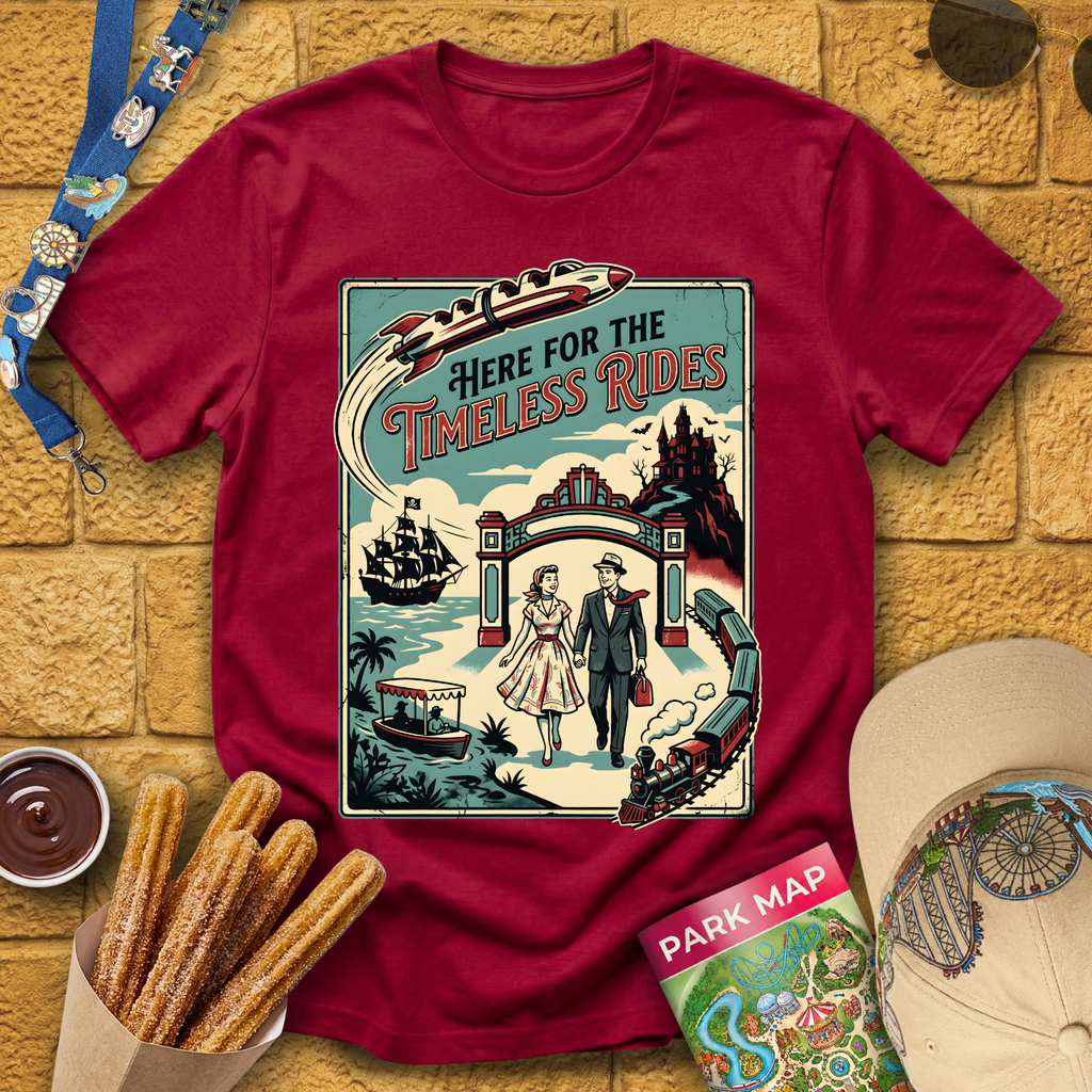 Timeless Rides [50sPoster] T-Shirt