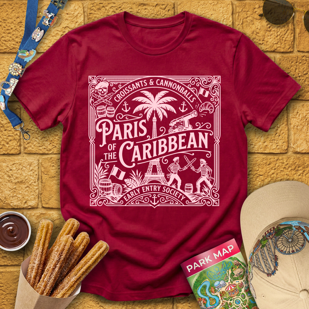 Paris Of The Caribbean [Victorian] T-Shirt