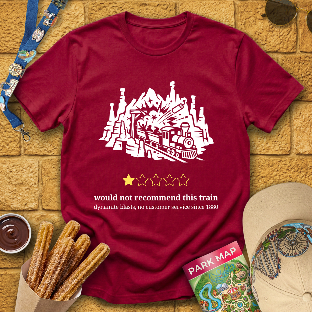 Recommend Mine Train [Graphic] T-Shirt