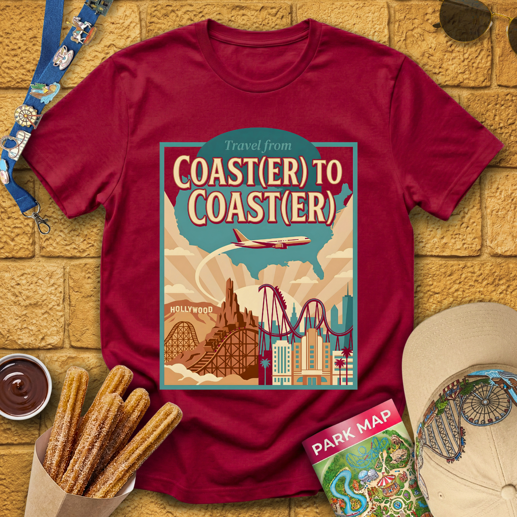 Coast(er) to Coast(er) [ElitePoster] T-Shirt