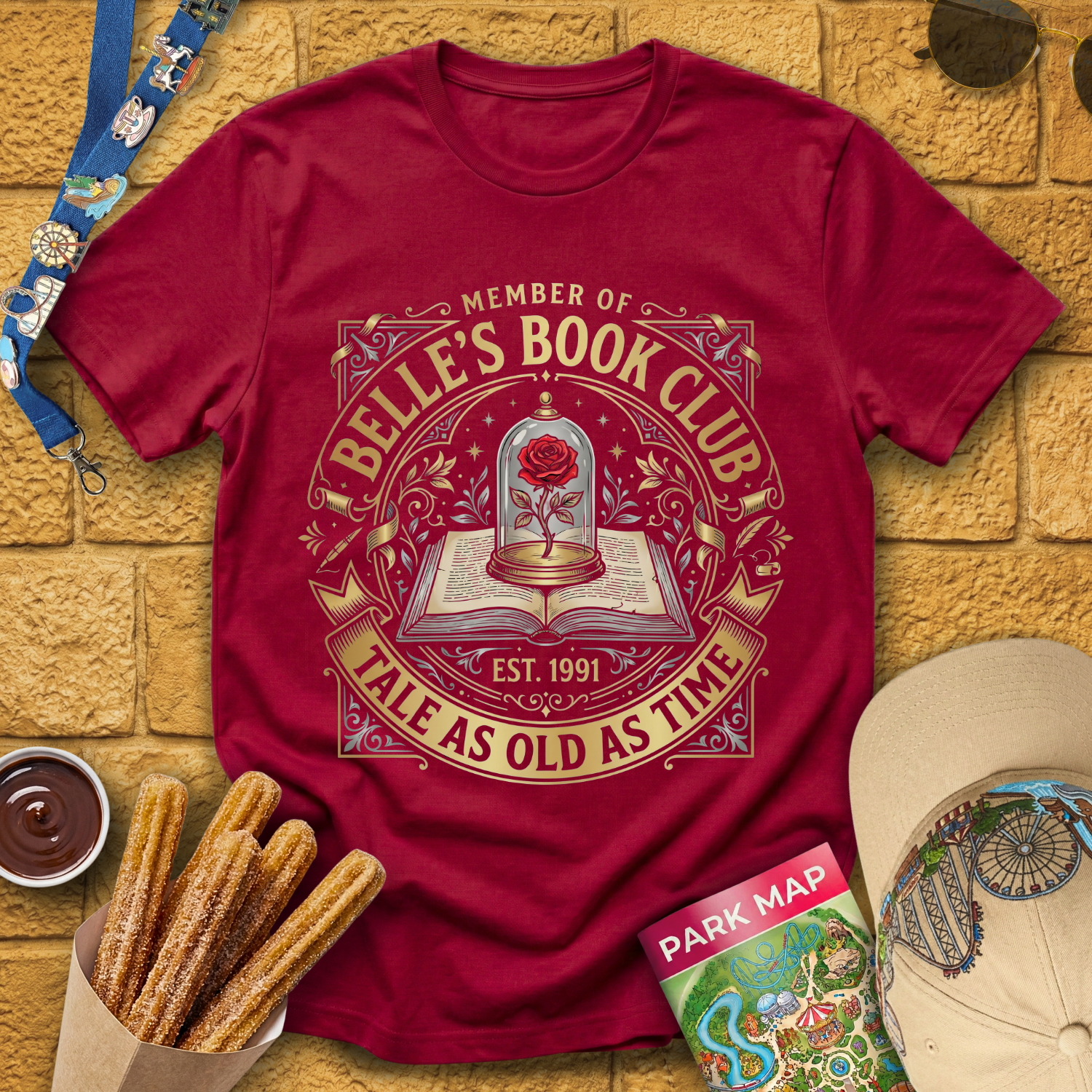Belle's Book Club [GoldBadge] T-Shirt