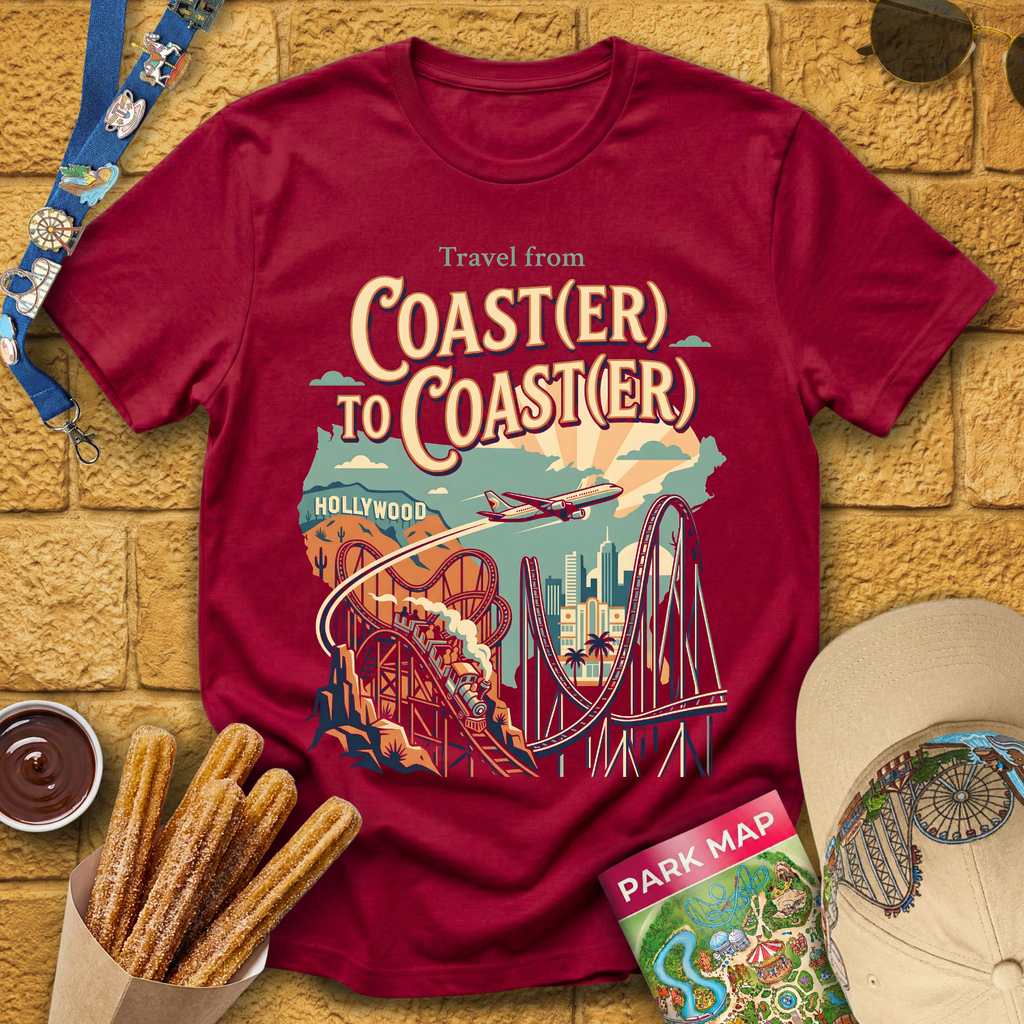 Coast(er) to Coast(er) [Vintage] T-Shirt