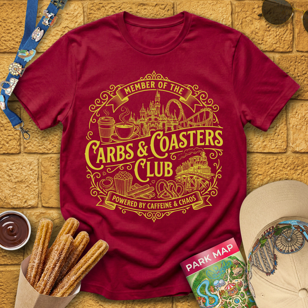 Carbs & Coasters Club [VictorianBadge] T-Shirt