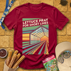 Lettuce Pray [Retro] T-Shirt