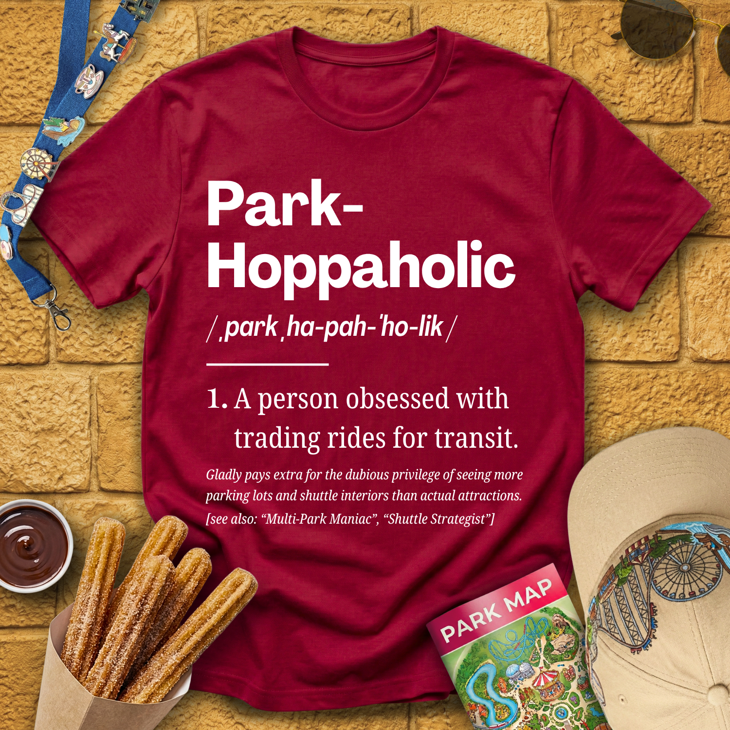 Park-Hoppaholic [Defined] T-Shirt
