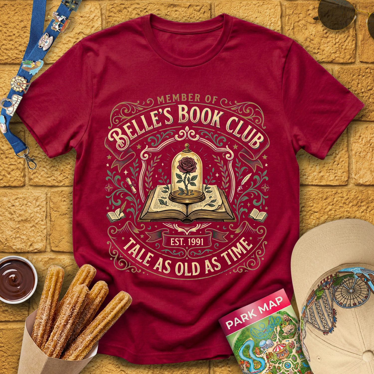 Belle's Book Club [VintageBadge] T-Shirt