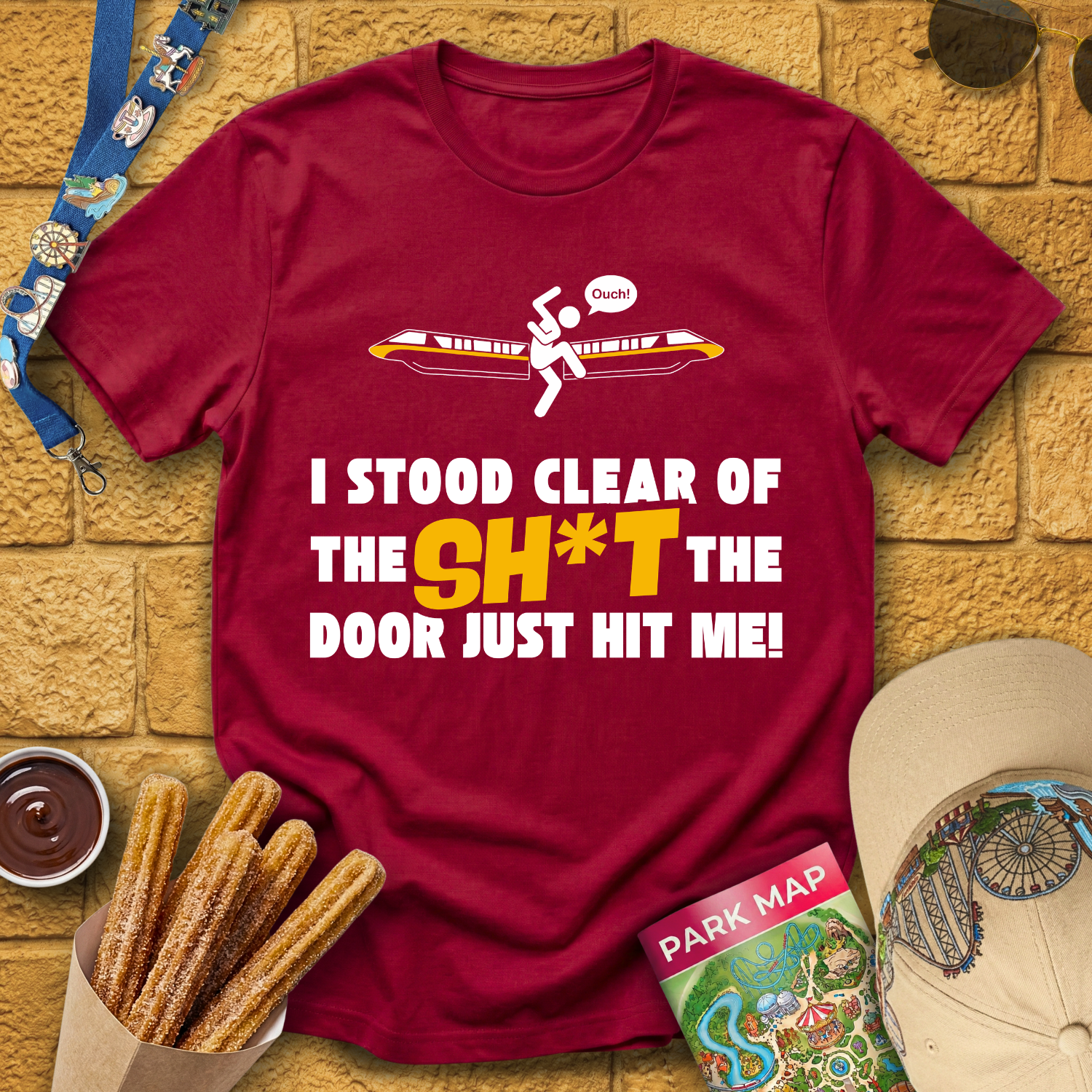 Door Hit Me [Graphic] T-Shirt