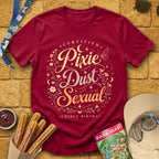 Pixie Dust S... [Artsy] T-Shirt for Theme Park Fans (Cardinal Red)