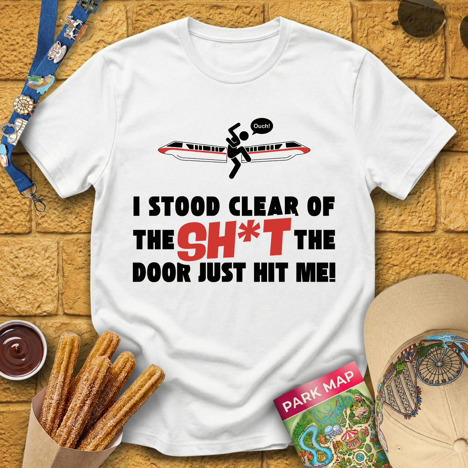 Door Hit Me [Graphic] T-Shirt